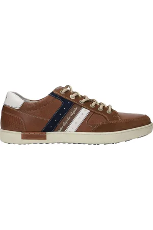 Australian Nottingham Lage sneakers - Leren Sneaker - Heren - Bruin