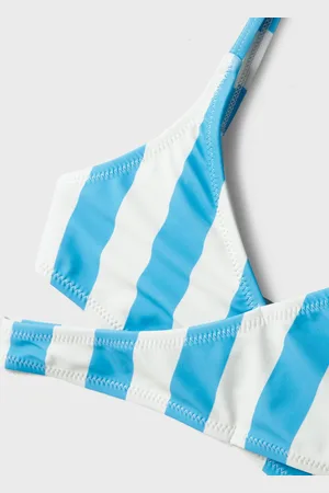 NAME IT NKFZELINE TRIANGLE BIKINI Meisjes Zwemkleding - Bonnie Blue