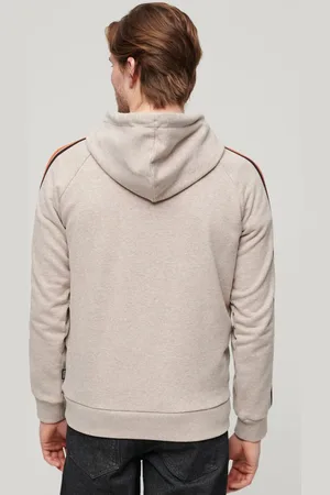 Superdry Gestreepte Terrain hoodie met logo - Heren - Hoodies