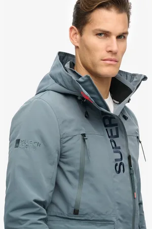 Superdry Ultimate Windbreaker met capuchon en borduursel - Heren