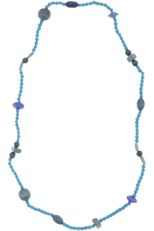 Behave – Ketting – Houten kralen – ;Grijs – 90 cm – Boho Chic