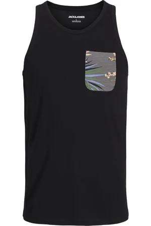 JACK & JONES JACK&JONES JJHAWAII POCKET TANKTOP SL Heren Tanktop