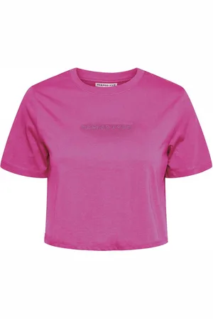 Harper & Yve T-shirt Croppedlogo Ss Hs25y310 929 Vivid Viola Dames