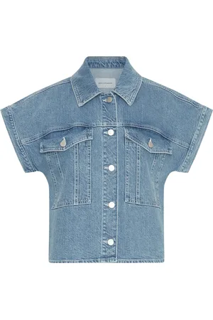 MSCH Moss Copenhagen - 19026 - Elida Ada SS Denim Shirt