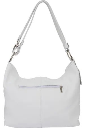 AmbraModa Dames lederen handtas schoudertas hobo tas GL005