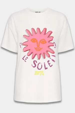 Harper & Yve T-shirt Lesoleil Ss Hs25y305 101 Dames