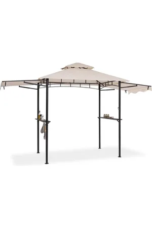 BLUMFELDT Steakhouse Wings paviljoen 244x260x152cm 160 g/m² polyester staal