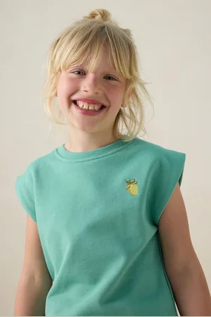 Sissy-Boy Groene mouwloze sweater