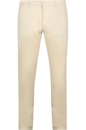 Suitable Chino broek Plato Ecru