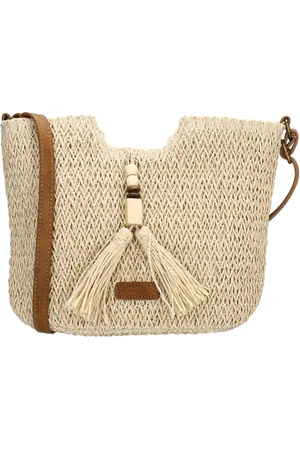 Beagles Lanzarote Schoudertas - Crossbodytas - Riet - Schouderband - Verstelbaar