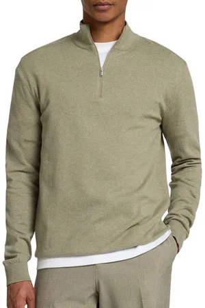 SELECTED Berg Half Zip Trui Heren