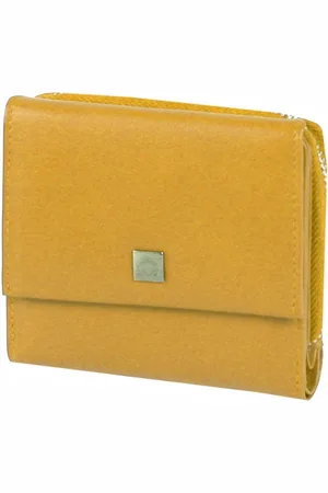 Greenburry Sponsachtig portefeuille leer 10,5 cm