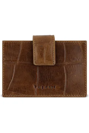 Bugatti Nevio Kredietkaart etui RFID-bescherming Leer 11 cm