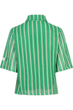 lofty manner Blouse Blouse Sanaa Qd05 1 450 Green Dames