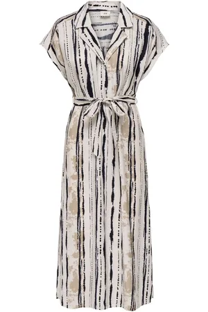 JDY TROYA LIFE S/L MIDI DRESS WVN DIA - Dames - Mini jurken