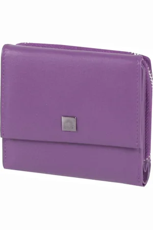 Greenburry Sponsachtig portefeuille leer 10,5 cm