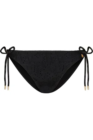 Beachlife Black Embroidery Dames Bikinibroekje