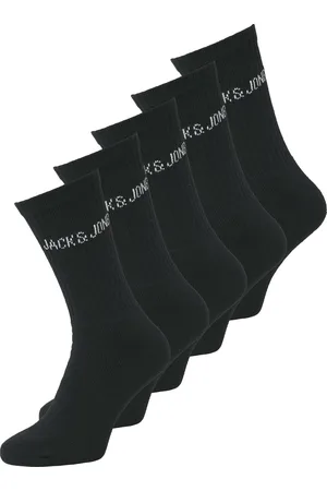 JACK & JONES JACK&JONES - JACREGEN TENNIS SOCK 5 PACK JNR NOOS - Jongens - Sokken