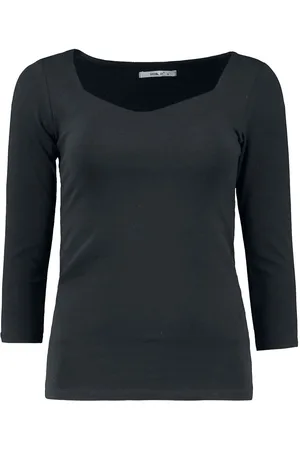 Hailys Noa Shirt met lange mouwen M Katoen Dames - Basics, Street wear