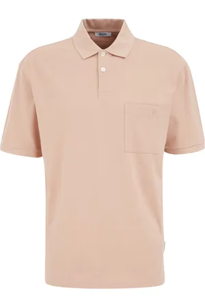 WE Fashion Heren polo met structuur