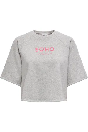 ONLY ONLCORA S/S PRINT O-NECK UB SWT - Meisjes - Sweaters