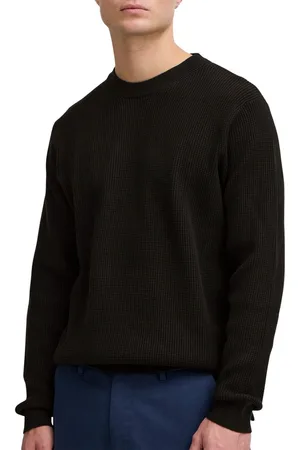 Solid Hami Knit Sweater Heren