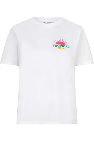 lofty manner T-shirt T Shirt Aluna Qd13 100 White Dames