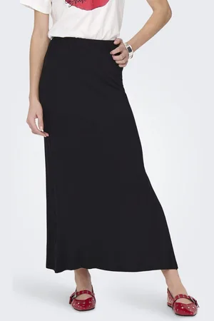 JDY Jacqueline de Yong Rok mila Pencil Skirt Jrs Dia 15351467 Black Dames