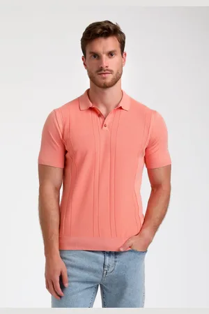 Gabbiano Poloshirt Polo 235521 4002 Light Coral Mannen