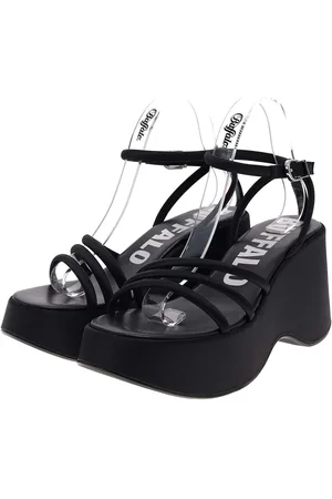 Buffalo Dames sleehakken Joy Mss Sandal - Vegan