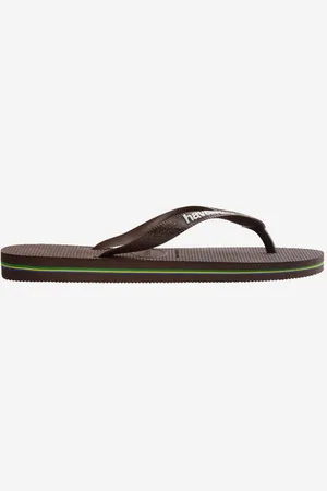 Havaianas Brasil logo Slippers - - Wit