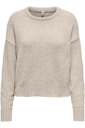 ONLY Teresa Life Crew Loose Knitted Sweater Dames