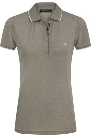 Felix Hardy Polo Shirt Korte Mouwen Piqué Katoen Dames - L