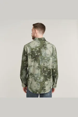 G-Star Cargo Pocket Regular Shirt l\s - Heren - Shirts