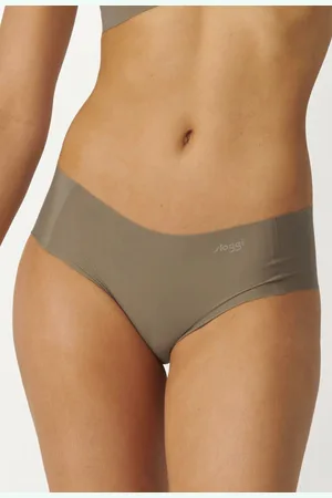 Sloggi Zero Feel hipster EX - naadloos - Microfiber dames ondergoed Beige - S
