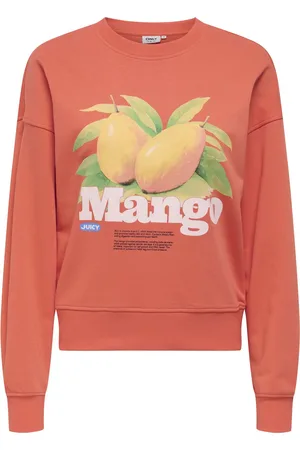 ONLY ONLPHILEA L/S FRUIT O-NECK UB SWT - Sweaters
