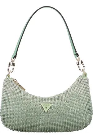 Guess Schoudertas Avondtas Zalina Mini Top Zip Shoulder Bag Mintgroen