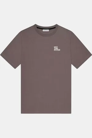 OFF THE PITCH Fullstop Slim Fit Tee Heren - Grijs