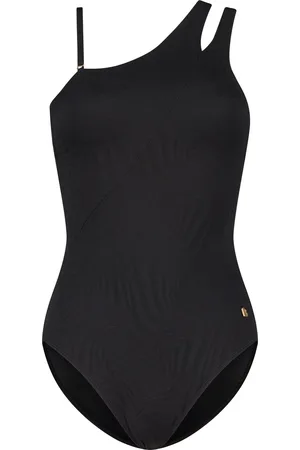 Beachlife Black Swirl Dames Badpak