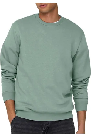 Only & Sons ONSCERES CREW NECK NOOS Heren Trui - Iceberg Green