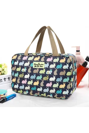 Merkloos Reizen Opknoping Make-up Waszakken Grote Draagbare Waterdichte Cosmetische Scheren Tas Make-up Organizer Toiletartikelen Badkamer Opbergtas voor Vrouwen Meisjes Dames, Kleur , 30cm*13cm*20cm