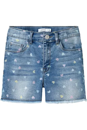 NAME IT Rose Mom Denim Short Junior