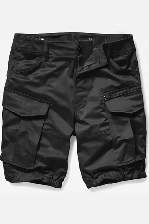 G-Star RAW Heren Short ROVIC RELAXED comfort/relaxed Zwart W 38 Volwassenen