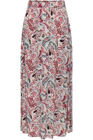JDY BREEZE LIFE HW MAXI SKIRT WVN Dames Rok - Multi Paisley