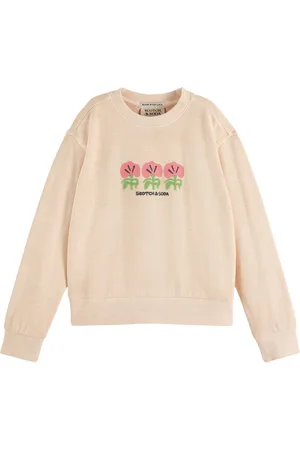 Scotch&Soda Garment-Dyed Crew Sweater Junior