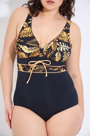 Merkloos Badpak Dames- Nieuwe Collectie Corrigerend Zwempak- Plus Size Badmode Bikini Strandkleding Zwemkleding VC2301-