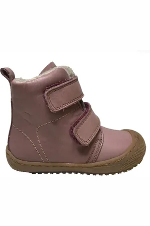 Naturino Bubble - mt 20 - velcro effen warme hoge schoenen- Oud roze