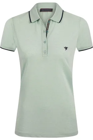 Felix Hardy Polo Shirt Korte Mouwen Piqué Katoen Dames - L