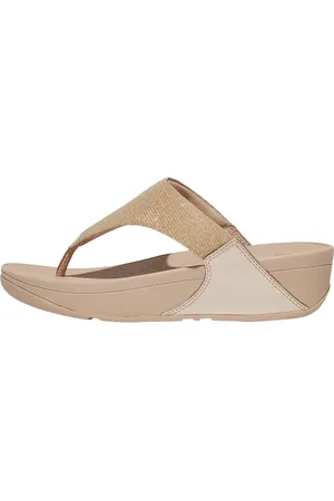 FitFlop Lulu Shimmerlux Toepost Teenslippers Dames