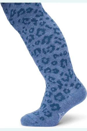 Bonnie Doon Baby Panterprint Maillot Blauw maat 56/62 - Meisjes - Panter Print - Organic - Zacht Organisch Katoen - GOTS gecertificeerd - Panther Patroon - Gladde naden - Comfortabele Boord - Geen vervelende naden - - BP214905.253